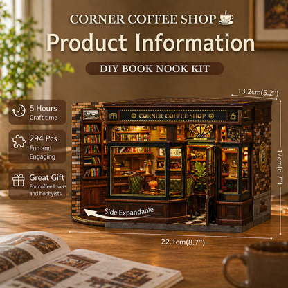 Corner Coffee Shop DIY Kit