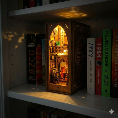 Library of Books DIY Book Nook Kit