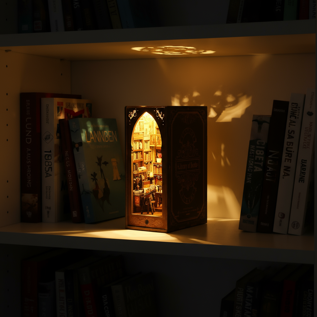 Library of Books DIY Book Nook Kit