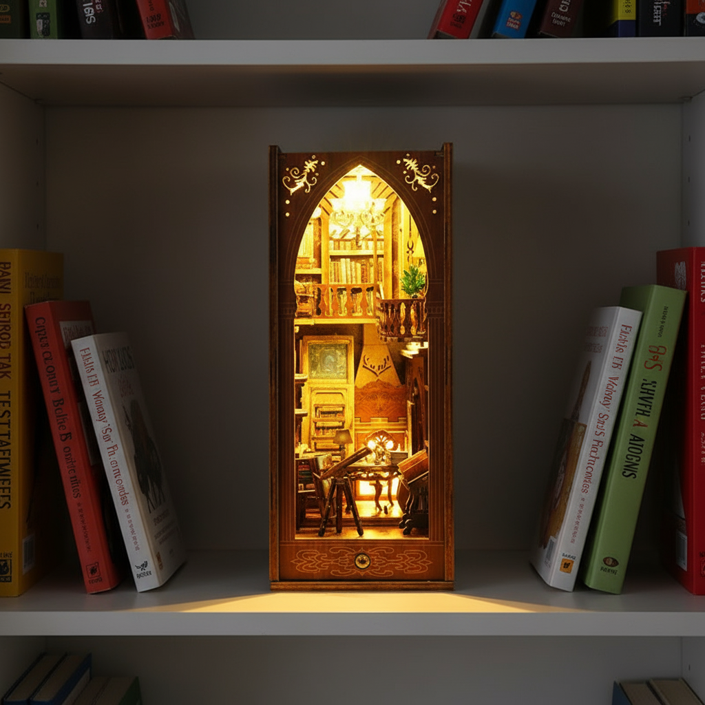 Library of Books DIY Book Nook Kit